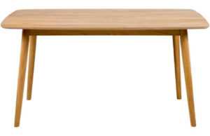 Scandi Přírodní dubový jídelní stůl Nagy 150 cm