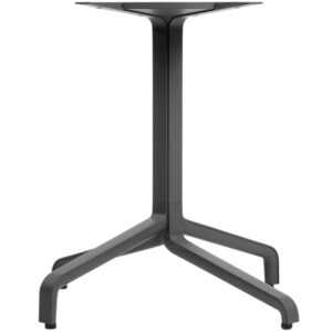 Nardi Antracitově šedá hliníková stolová podnož Frasca Maxi 72 cm