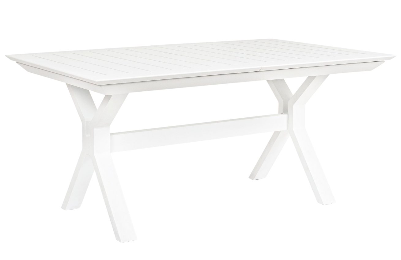 Hliníkový zahradní rozkládací jídelní stůl Bizzotto Kenyon 180/240 x 100 cm