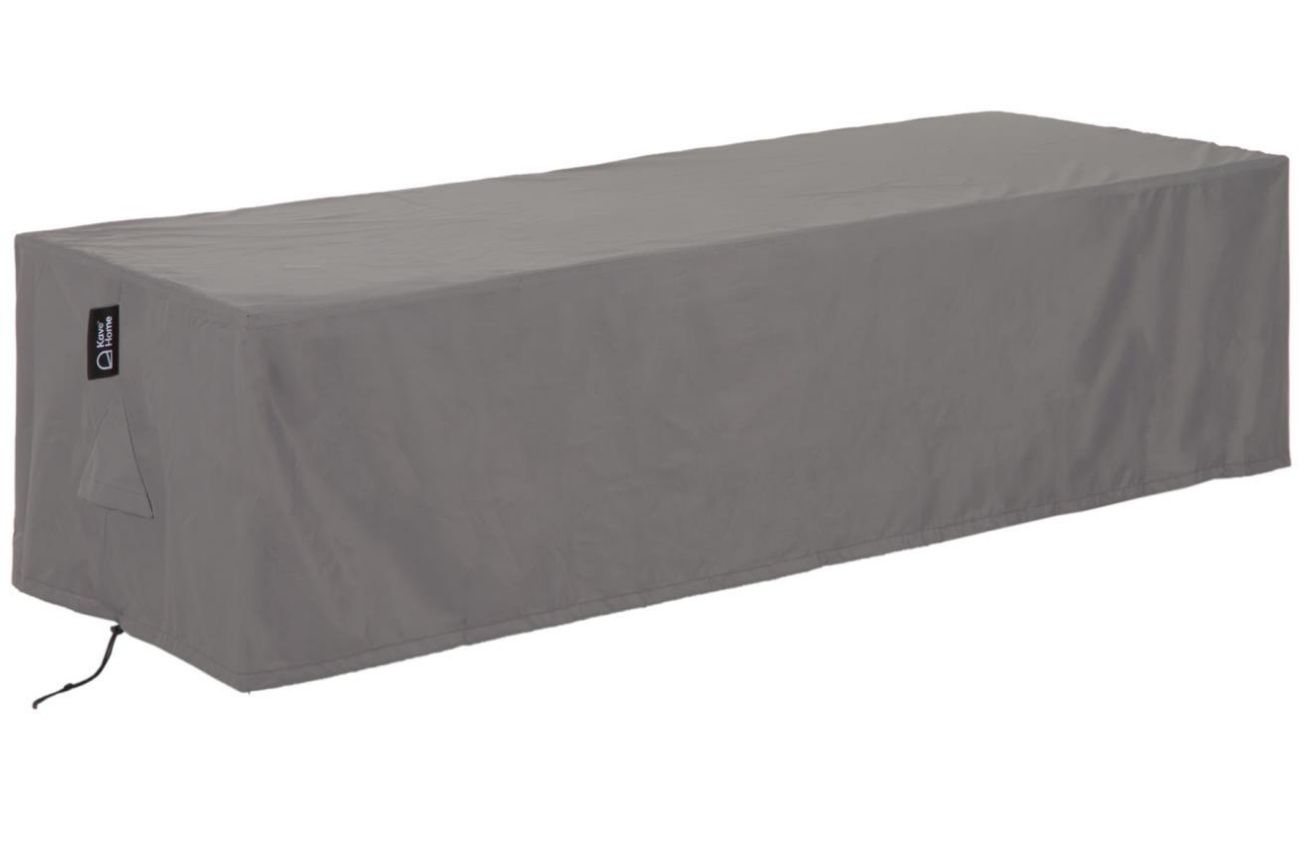 Kave Home Šedý ochranný obal na zahradní lehátko Iria 205 x 75 cm