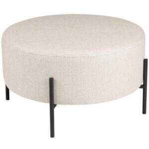 Béžový taburet Somcasa Camilo 60 cm