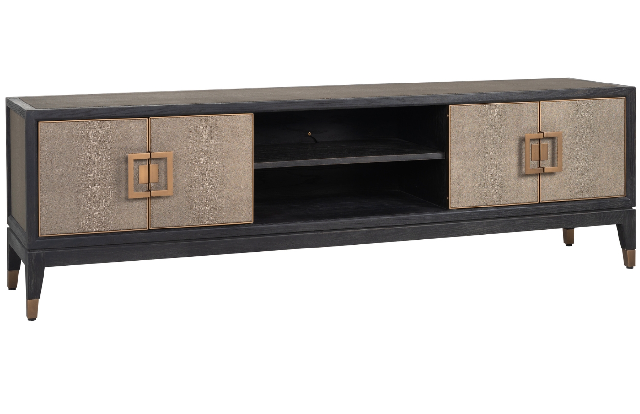 Richmond Koženkový TV stolek 185 x 40 cm