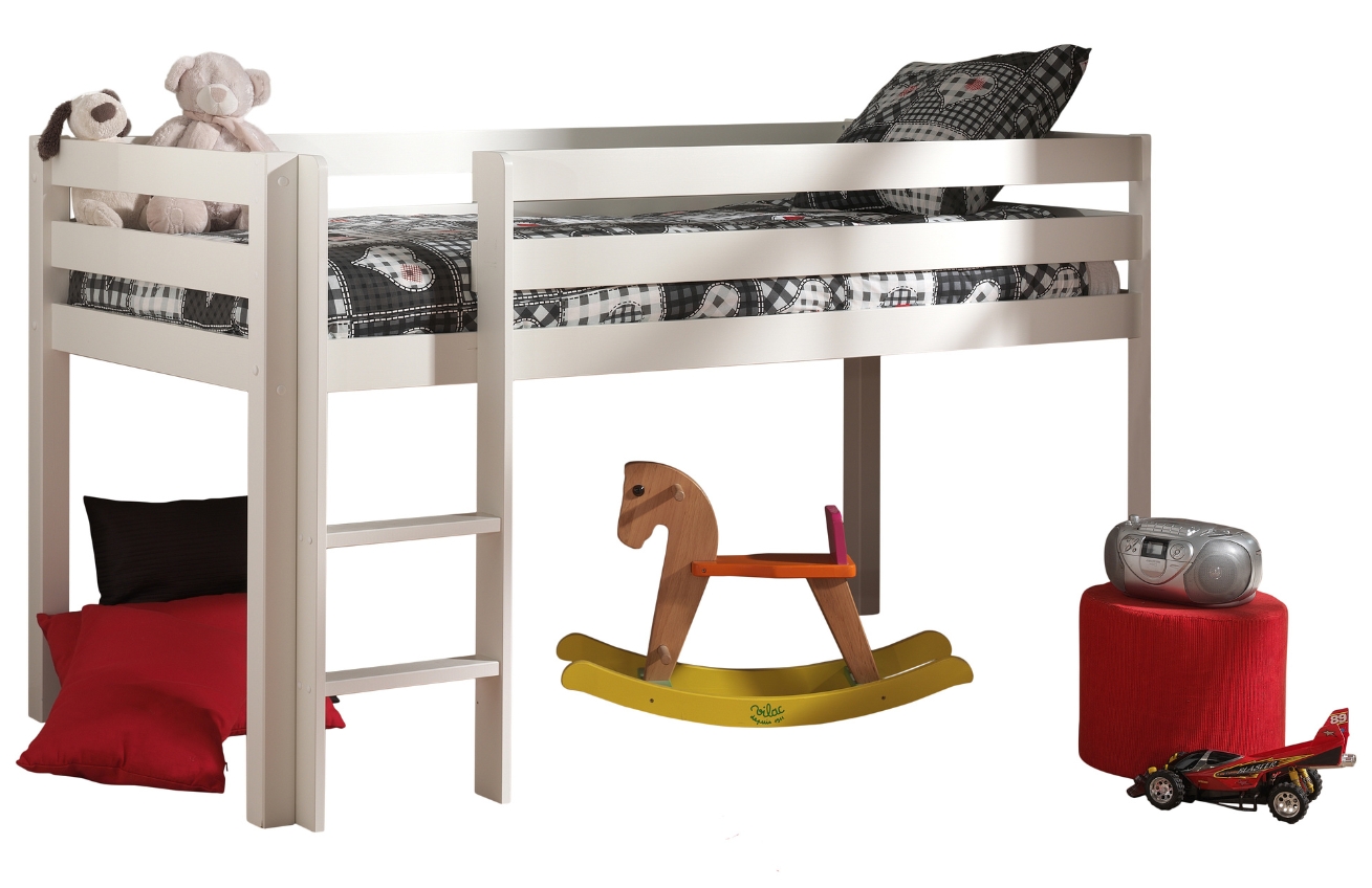 Vipack Dřevěná patrová postel Pino 90 x 200 cm