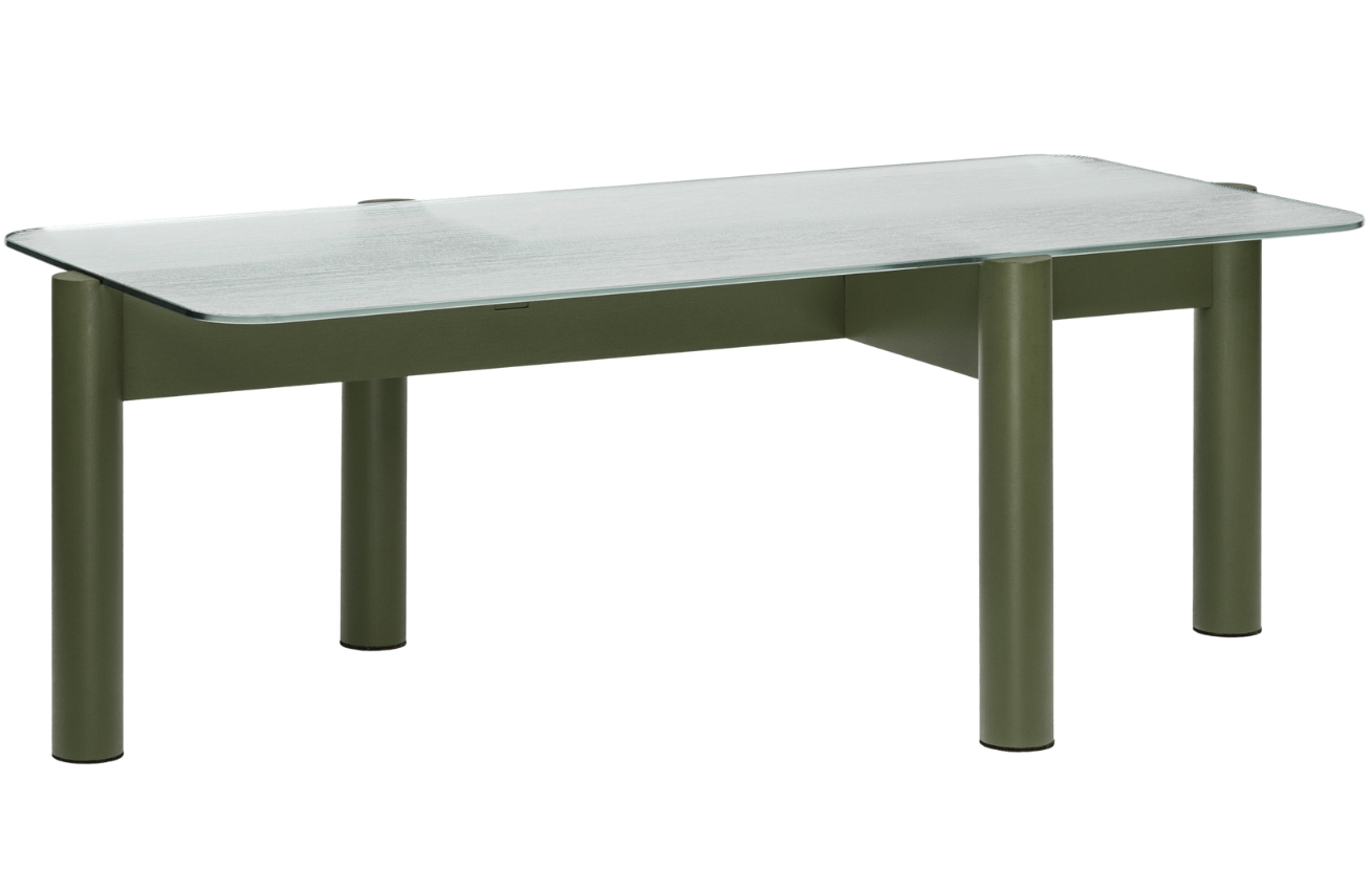 noo.ma Skleněný konferenční stolek Kob 105 x 55 cm