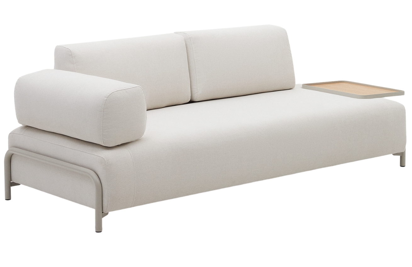 Kave Home Pohovka Compo 232 cm s velkým stolkem