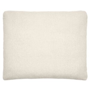 Kave Home Béžový bouclé polštář Martina 52 x 60 cm
