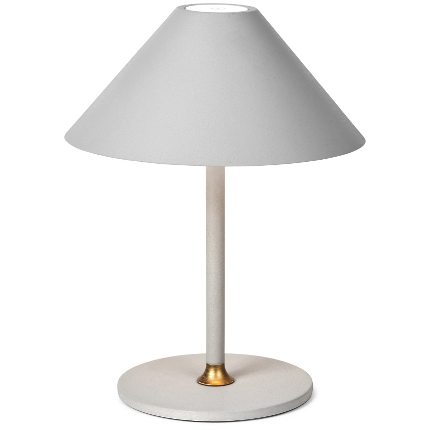 Halo Design Plastová nabíjecí stolní LED lampa Hygge 25 cm