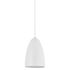 Nordlux Bílé kovové závěsné světlo Nexus 10 cm