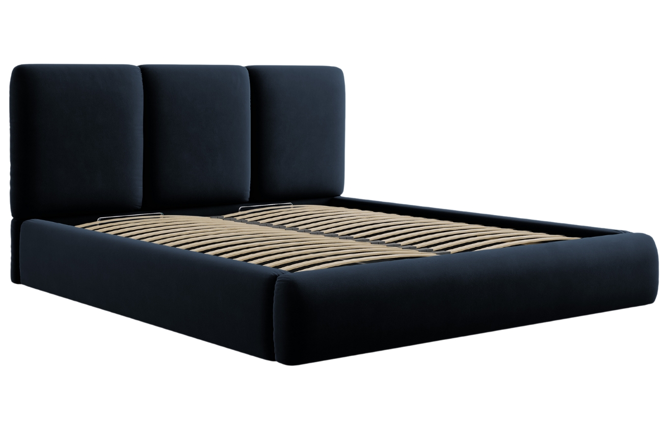 Windsor & Co Sametová postel Horizon 160 x 200 cm