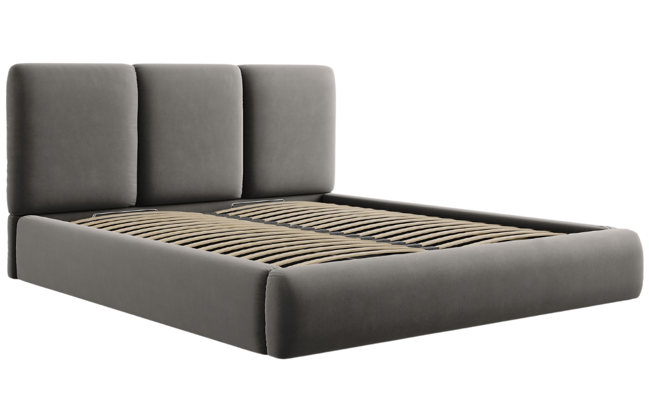 Windsor & Co Sametová postel Horizon 160 x 200 cm
