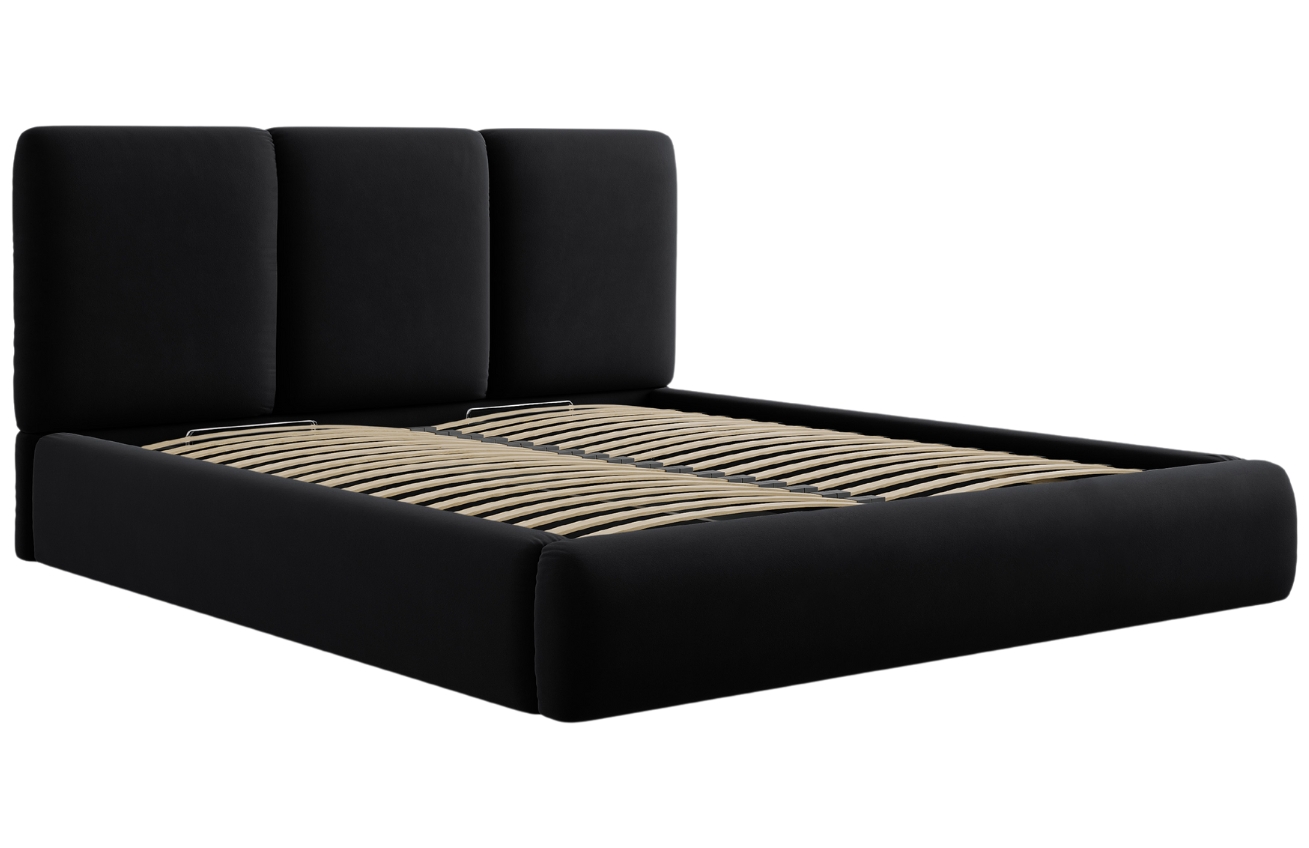 Windsor & Co Sametová postel Horizon 160 x 200 cm