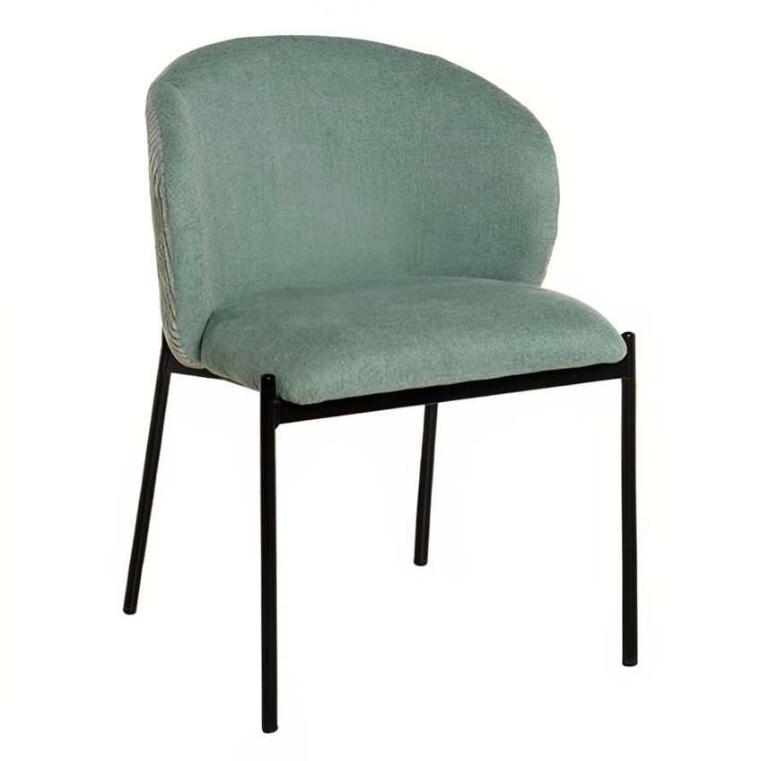 Zelená čalouněná jídelní židle Somcasa Faina