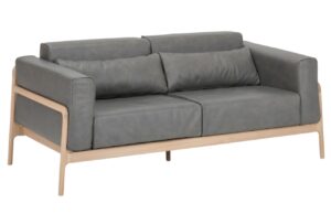 Gazzda Kožená pohovka Fawn 180 cm