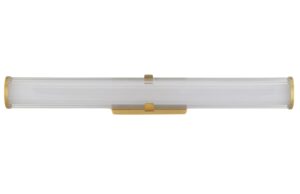 Skleněné nástěnné LED světlo Nova Luce Hedula 63 cm