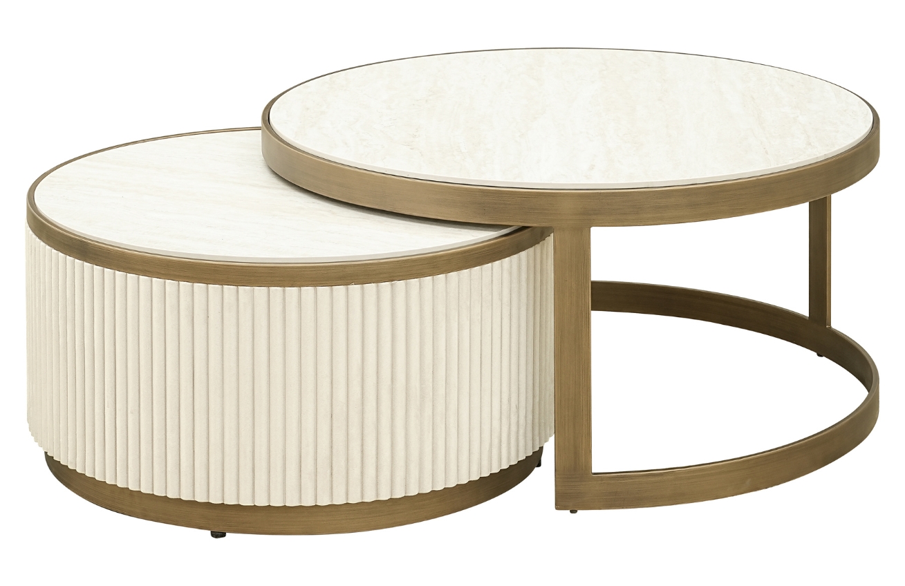 Richmond Set konferenčních stolků Tivoli 91/76 cm