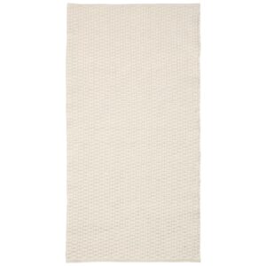 Bílý běhoun Kave Home Mascarell 70 x 140 cm