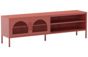 Marckeric Kovový TV stolek Diora 160 x 35 cm