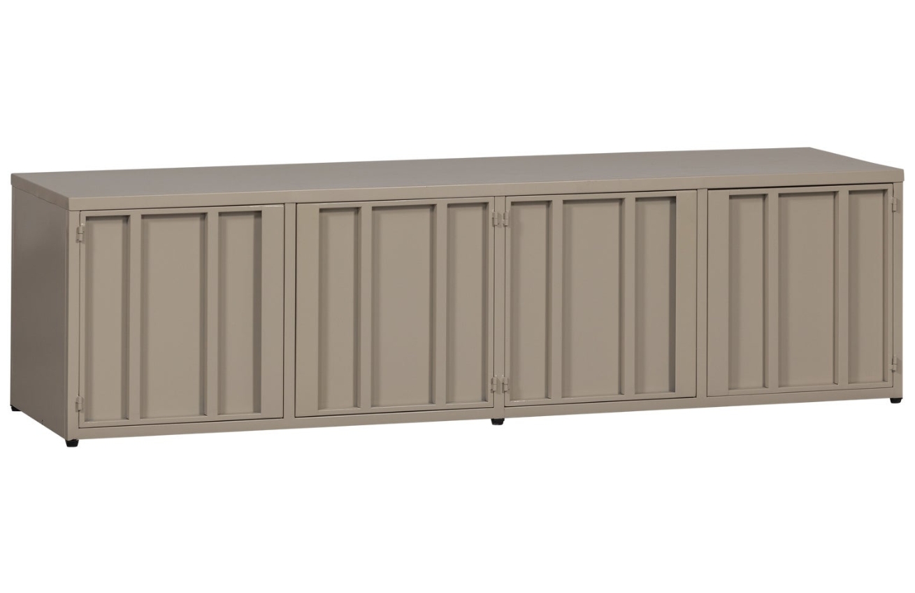 WOOOD Kovový TV stolek Lavene 160 x 44 cm