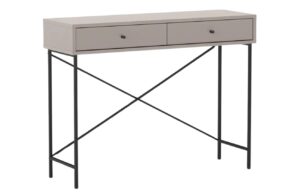 Marckeric Béžový toaletní stolek Titan 110 x 35 cm