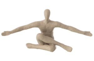 J-line Béžová soška Embrace 57 cm