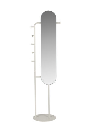 Zuiver Béžové kovové stojací zrcadlo VERO 179 cm