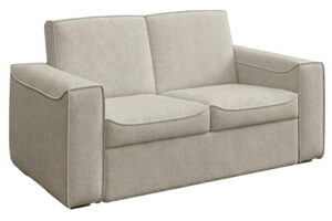 Mesonica Světle béžová rozkládací pohovka Muno 152 cm