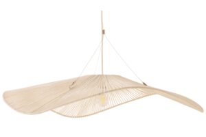 Micadoni Bílé závěsné světlo Palmier 100 cm