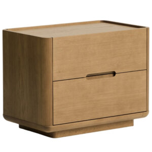 Kave Home Dubový noční stolek Arelida 100 x 40 cm