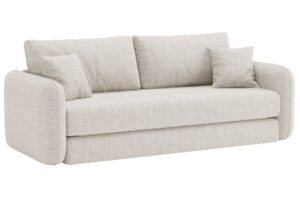 Micadoni Světle béžová rozkládací pohovka Dormi 225 cm